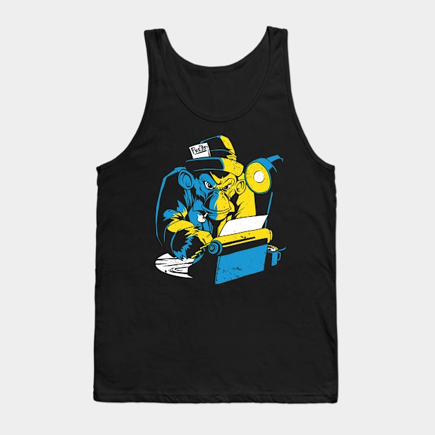 Mainstream Media Tank Top by Cosmo Gazoo